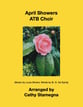 April Showers (ATB Choir, Piano Accompaniment) ATB choral sheet music cover